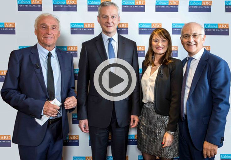 Bruno Le Maire, invité du Cabinet ARC