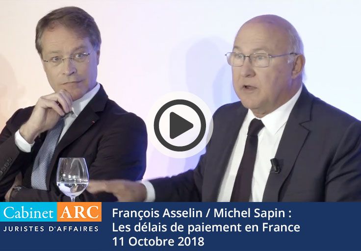 Les délais de paiement en France - Sapin / Asselin