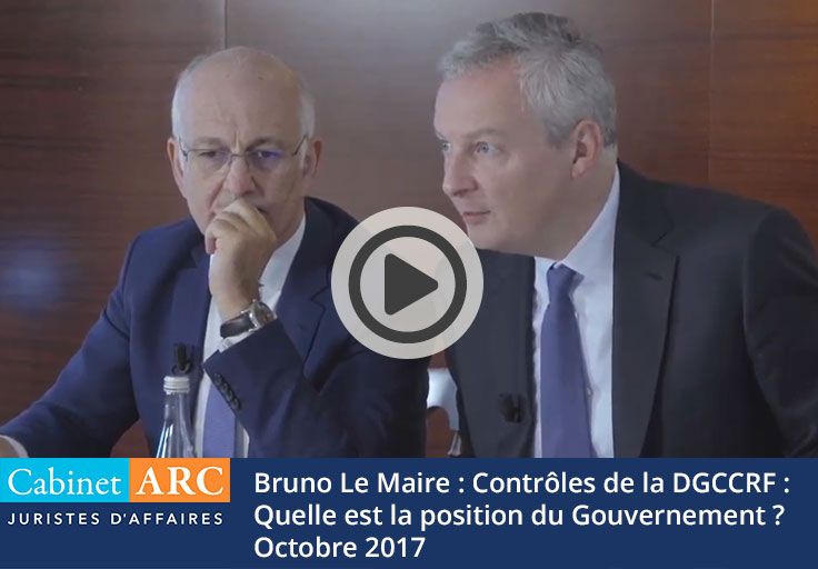 Bruno Le Maire répond à une question au sujet des contrôles de la DGCCRF sur les délais de paiement.