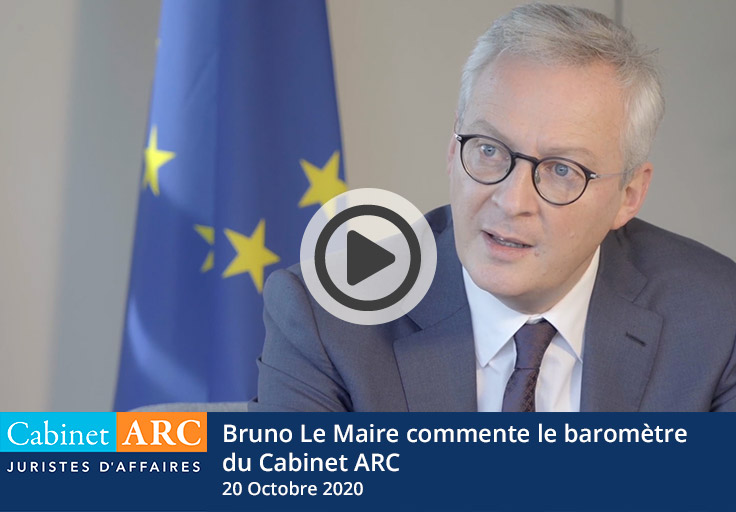 Bruno Le Maire commente les résultats du baromètre 2020 relatif aux délais de paiement et au recouvrement de céances