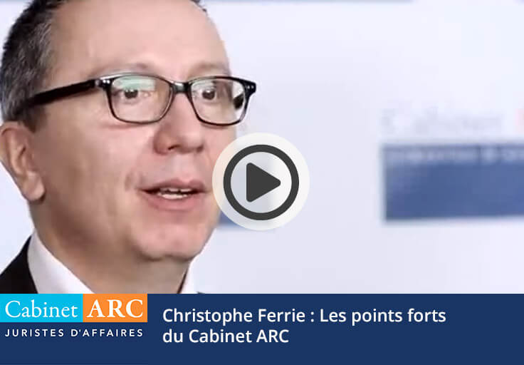 Christophe Ferrie - Syngenta - Les points forts du Cabinet ARC en matière de recouvrement