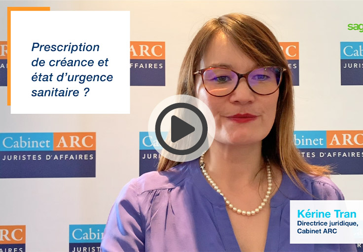 Kérine Tran nous parle de la prescription des factures et créances durant la période d'état d'urgence sanitaire