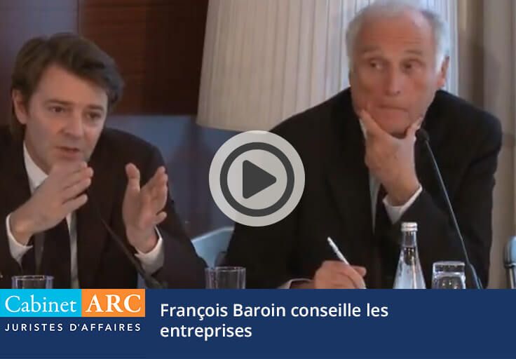 François Baroin conseille les entreprises