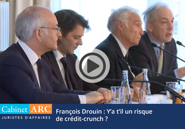 François Drouin et le risque de crédit-crunch