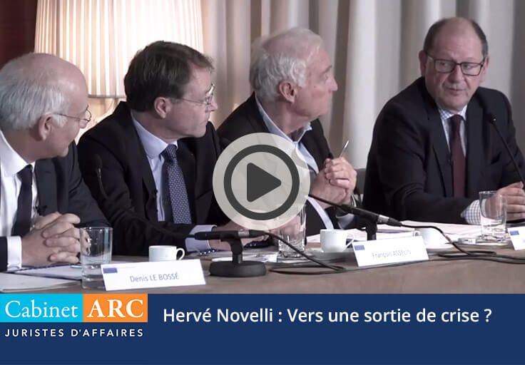 Hervé Novelli: Vers une sortie de crise économique?