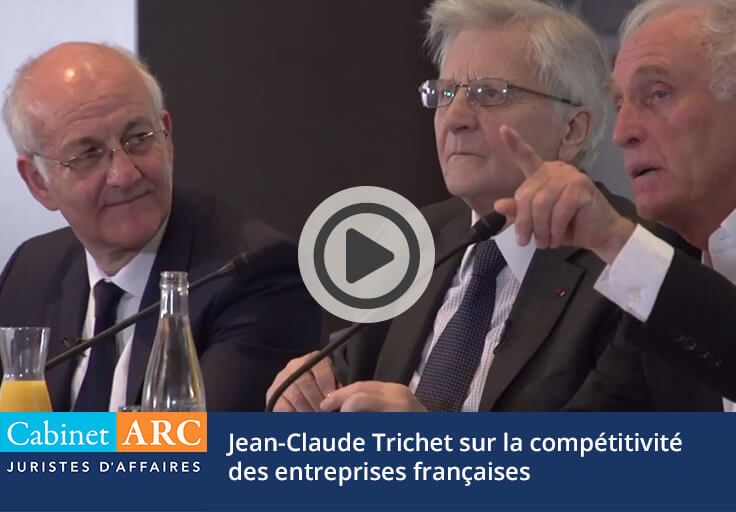 Jean-Claude Trichet on the competitiveness of French companies