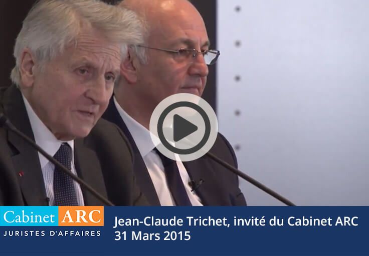 Jean-Claude Trichet, invité du Cabinet de recouvrement de créances ARC