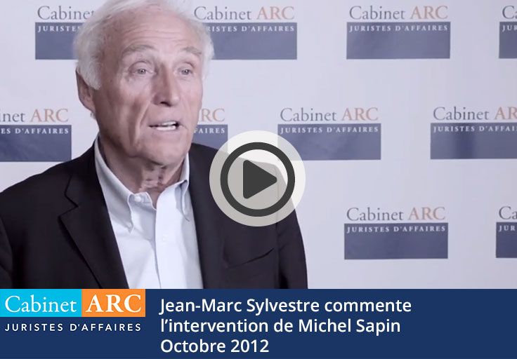 Jean-Marc Sylvestre analyzes the intervention of Michel Sapin - October 2012