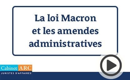 Kérine Tran sur la loi Macron et les amendes administratives