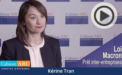 Kérine Tran au sujet de la loi Macron et son impact sur le financement des entreprises