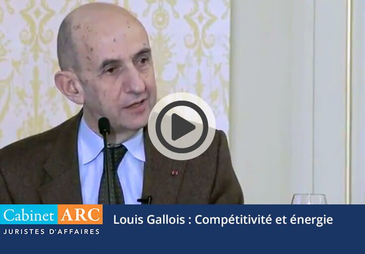 Louis Gallois sur les liens entre compétitivité et coût de l'énergie