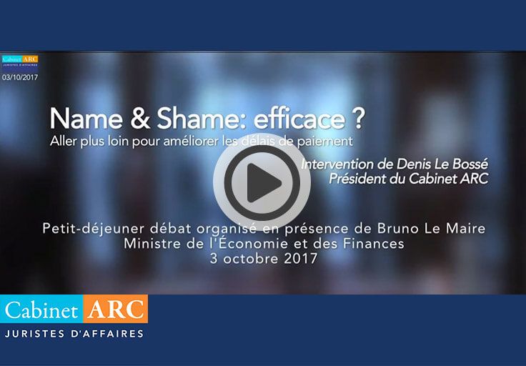 Name and Shame, une technique efficace pour les délais de paiement?