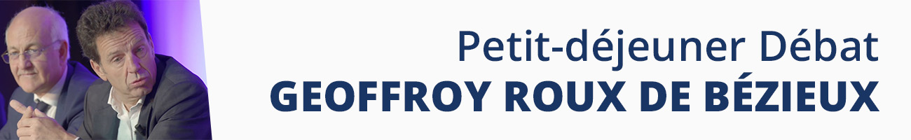 Geoffroy Roux de Bézieux, invité du Cabinet ARC lors du petit déjeuner débat du 22 octobre 2019