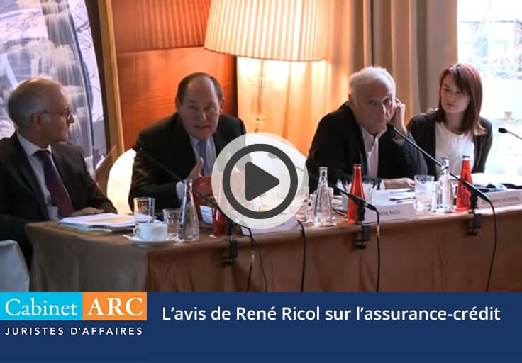 René Ricol: Sa position sur l'assurance-crédit