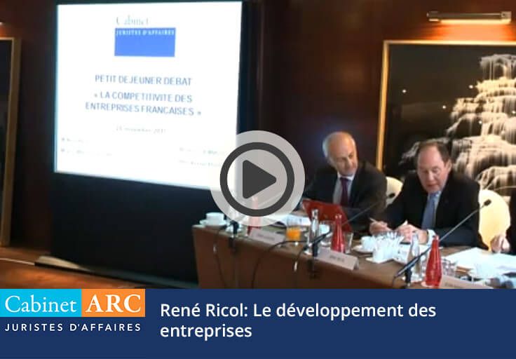 René Ricol nous fait part de son expertise sur le développemnt des entreprises