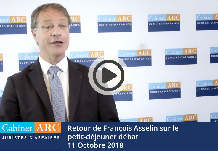 Retour de François Asselin sur le petit-déjeuner débat d'Octobre 2018